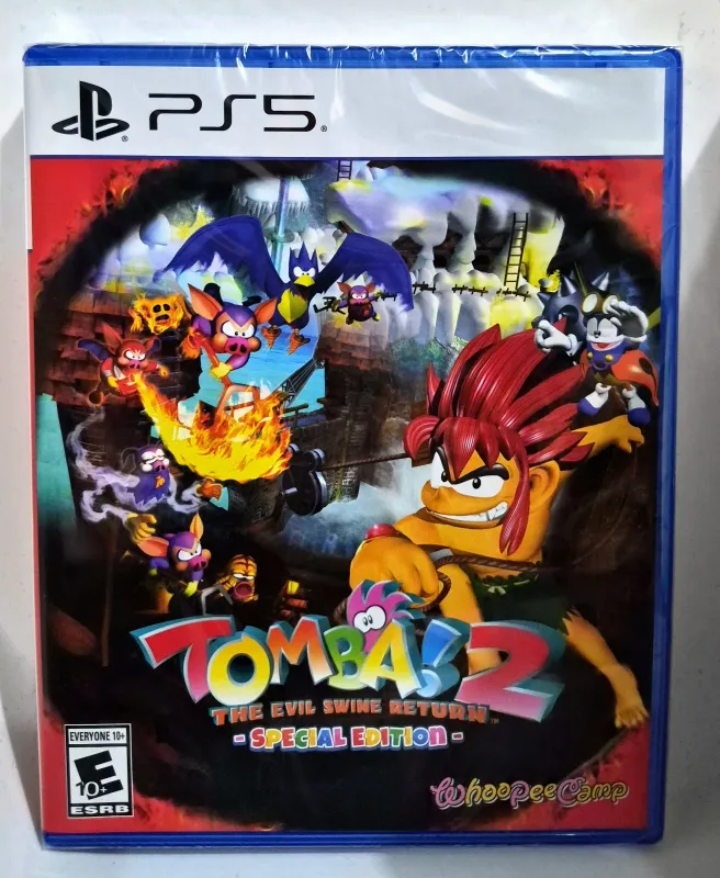 Tomba 2: The Evil Swine Return - PS5 Playstation 5 Limited Games Run #167 Multilingua Con Italiano