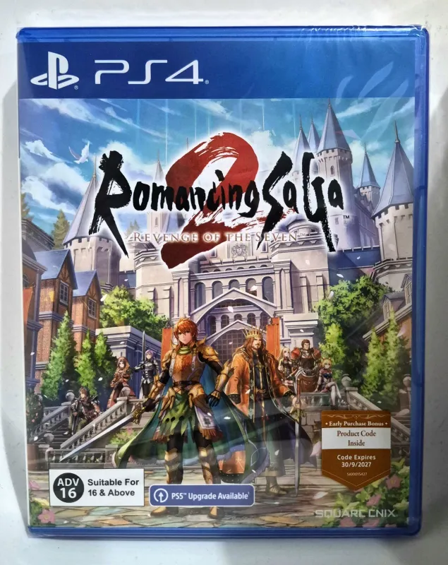 Romancing Saga 2: Revenge Of The Seven - Esclusiva Edizione Fisica PS4 Asian English Version