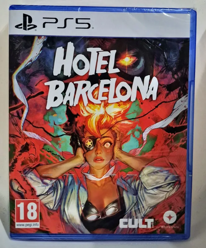 Hotel Barcelona - PS5 Action Roguelite A Scorrimento By Suda51 E Swery65 EU Gioco ENG