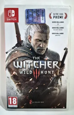 The Witcher III (3) Wild Hunt - Nintendo Switch RPG Copertina Italiana