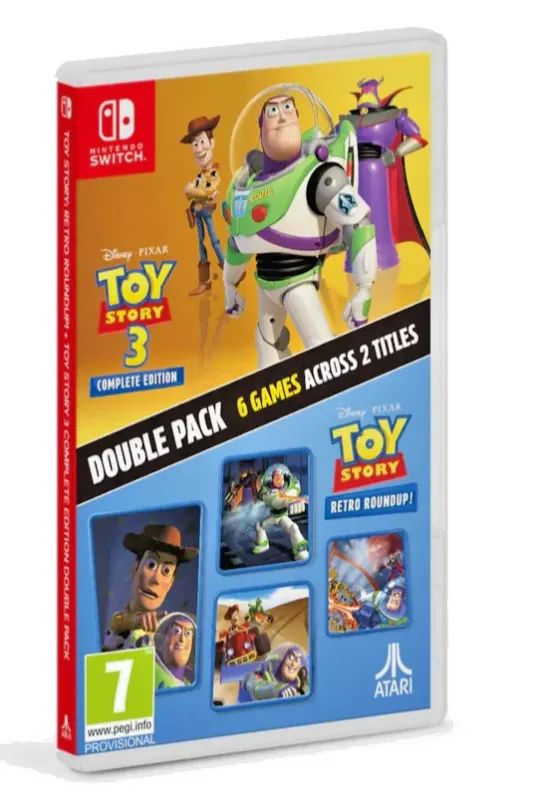Toy Story Retro Roundup + Toy Story 3 Complete Edition Nintendo Switch EU Con Italiano
