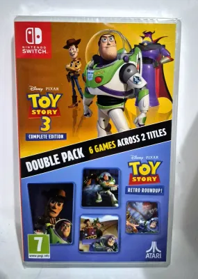 Toy Story Retro Roundup + Toy Story 3 Complete Edition Nintendo Switch EU Con Italiano
