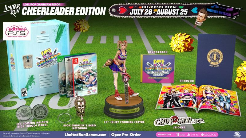 Lollipop Chainsaw RePop Cheerleader Edition - PS5 Limited Run Games #111 Italiano In Game