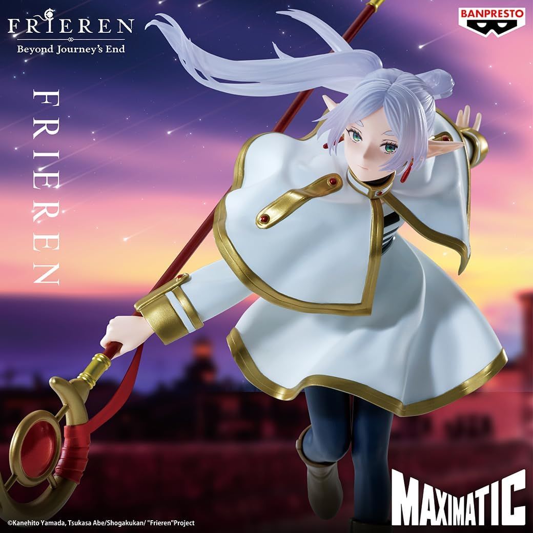 Frieren: Beyond Journey's End Statua Frieren Figure Banpresto Maximatic 20cm