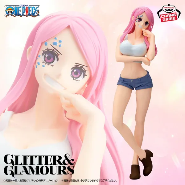 One Piece Statua Jewelry Bonney II Figure Banpresto Glitter &amp; Glamours 22cm