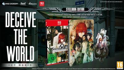 Steins;Gate Re:Boot Steelbook Edition Nintendo Switch 2 Visual Novel EU Gioco ENG