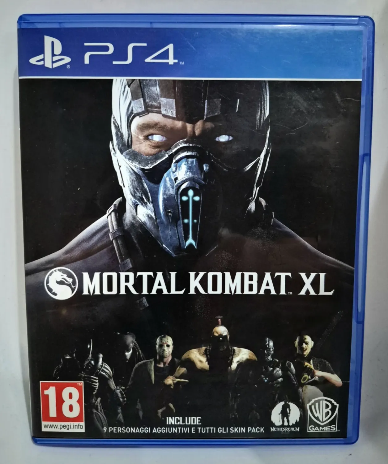 Mortal Kombat XL PS4 Playstation 4 Picchiaduro Edizione Italiana Ottimo