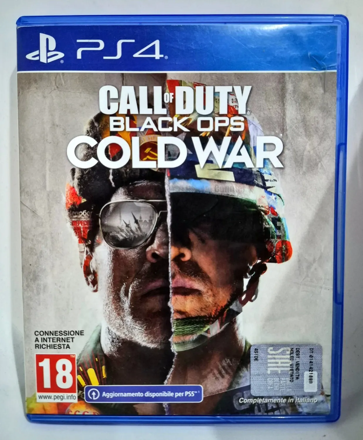 Call Of Duty Black Ops Cold War PS4 Upgrade PS5 Sparatutto Edizione Italiana