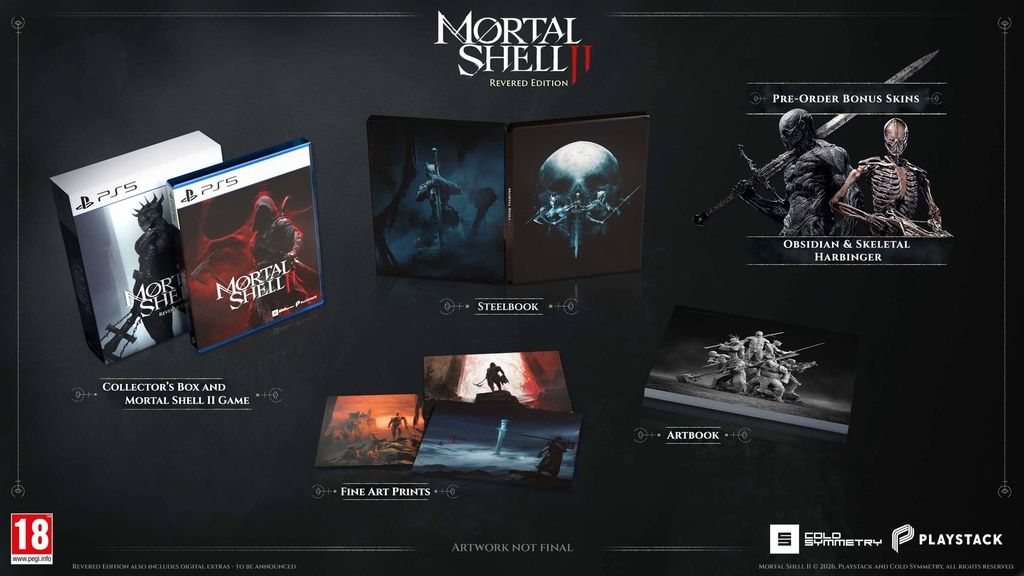 Mortal Shell II Revered Edition Con Steelbook PS5 Playstation 5 Action RPG EU Con Italiano
