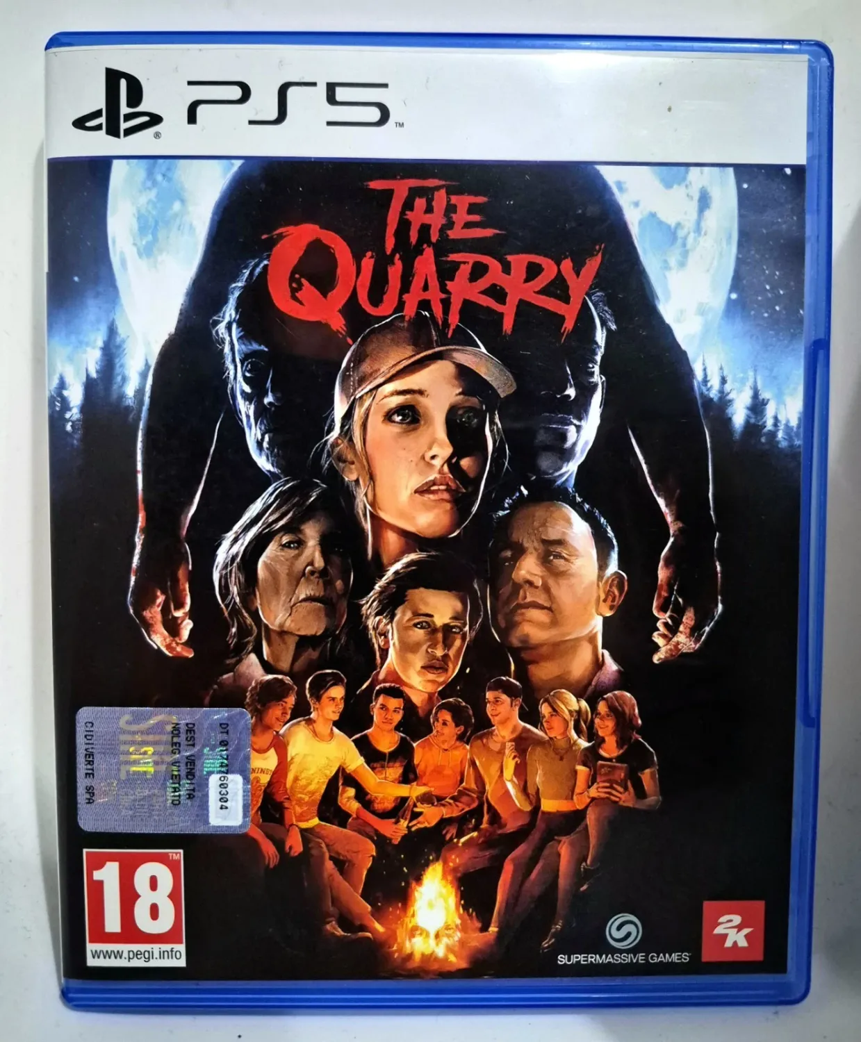 The Quarry PS5 Playstation 5 Avventura Horror Supermassive Edizione Italiana