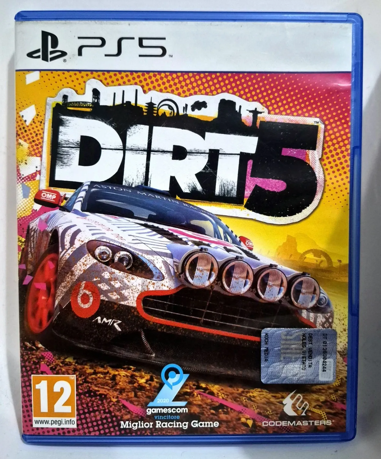 DiRT 5 PS5 Playstation 5 Racing Arcade Rally Edizione Italiana Usato Ottimo