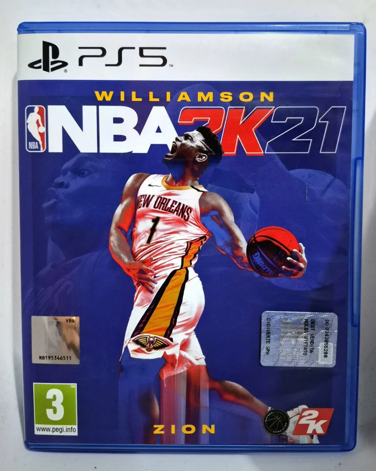 Nba 2K21 PS5 Playstation 5 Basket Pallacanestro Edizione Italiana Usato Ottimo