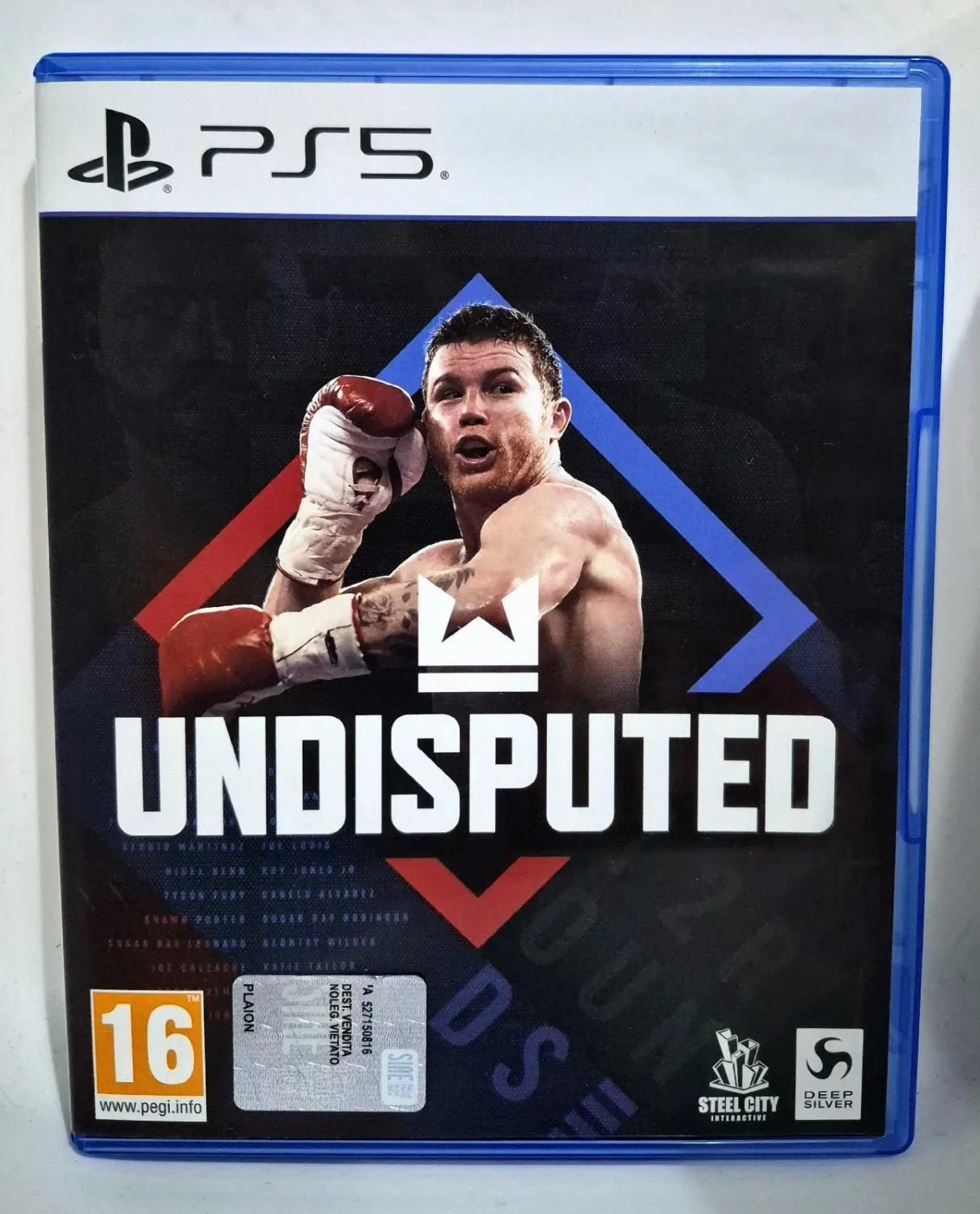 Undisputed PS5 Playstation 5 Boxe Pugilato Realistico Edizione Italiana Usato Ottimo