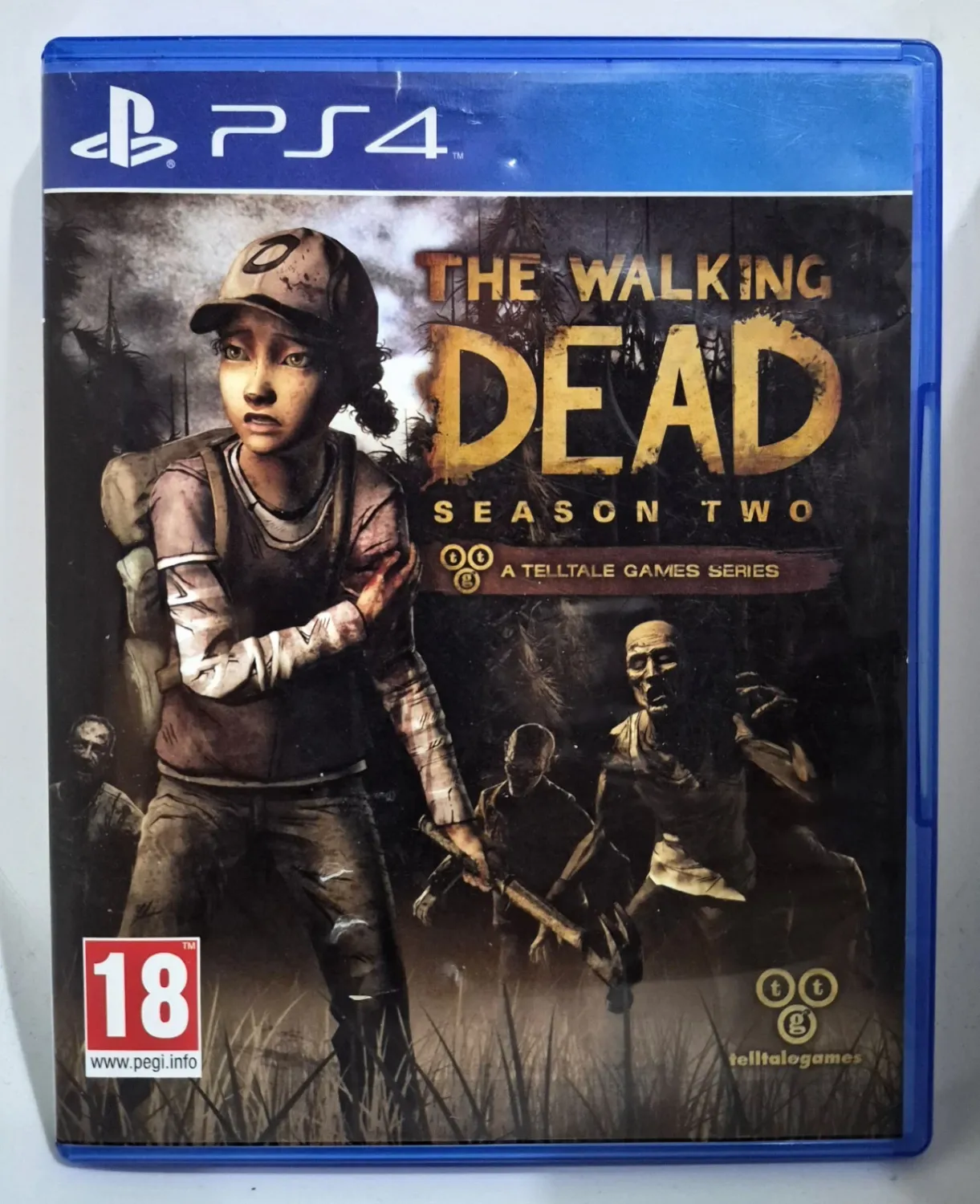 The Walking Dead Season Two A Telltale Series PS4 Cover Italiana Gioco Inglese