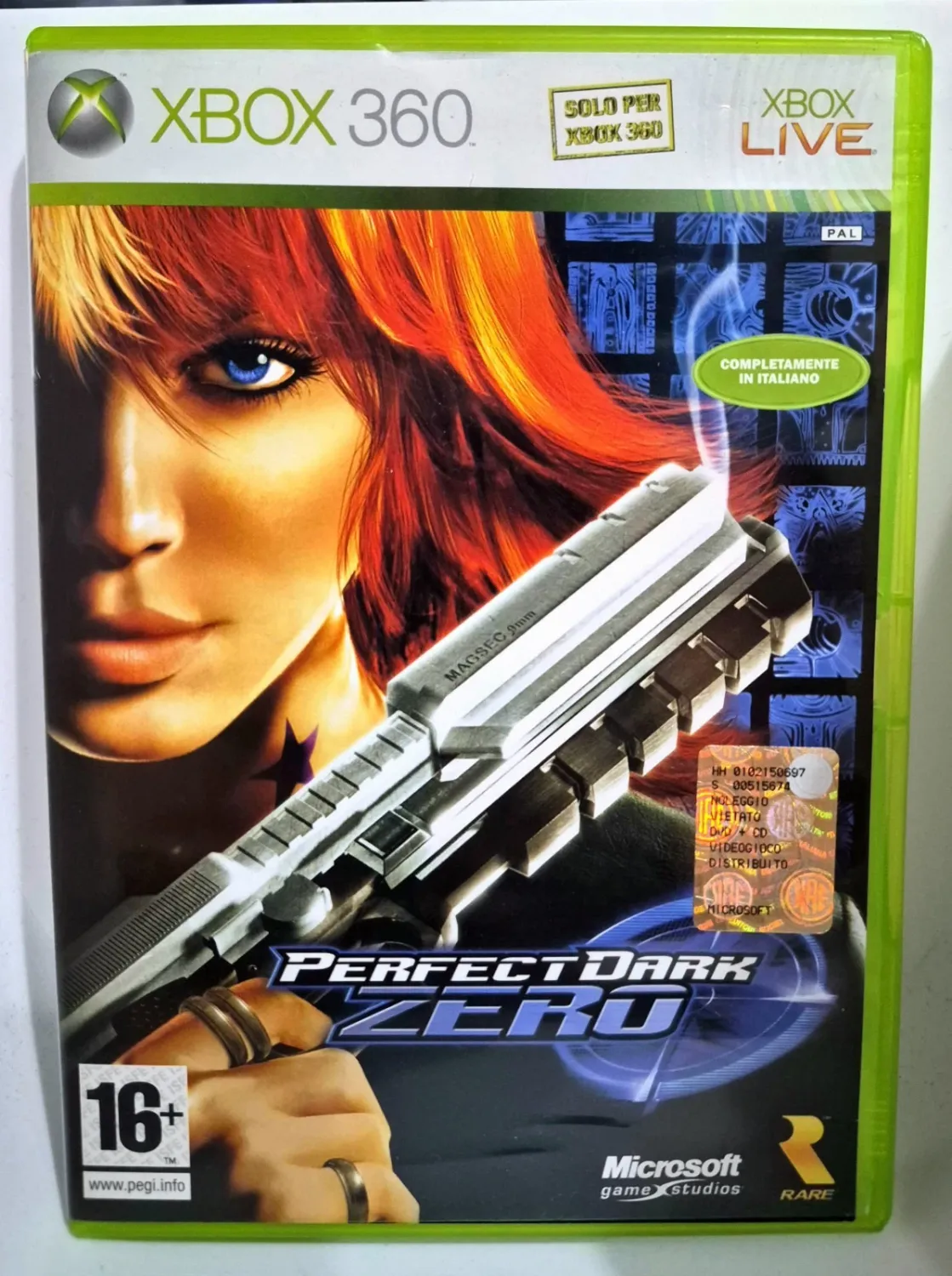 Perfect Dark Zero Esclusiva Xbox 360 Action FPS Edizione Italiana