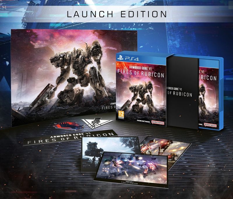 Armored Core VI: Fires Of Rubicon Launch Edition PS4 Upgrade PS5 Edizione Italiana