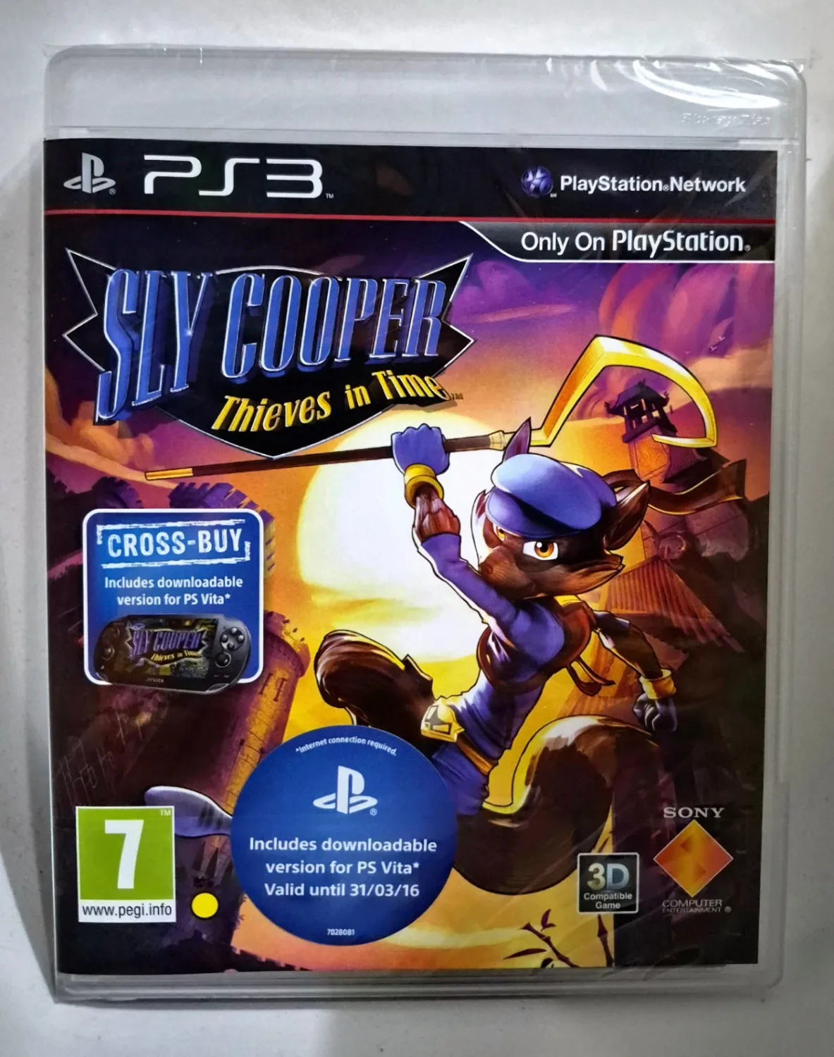 Sly Cooper Ladri Nel Tempo Thieves In Time PS3 Playstation 3 EU Con Italiano