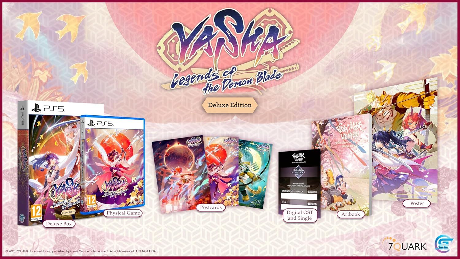 Yasha: Legends of the Demon Blade Deluxe Edition PS5 RPG Rogulite Edizione ITA-FRA-ESP