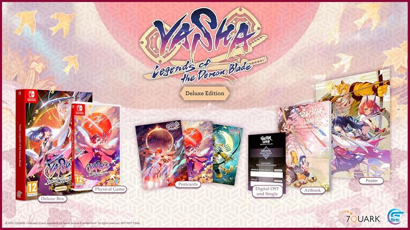 Yasha: Legends of the Demon Blade Deluxe Edition Nintendo Switch RPG Rogulite ITA-FRA-ESP