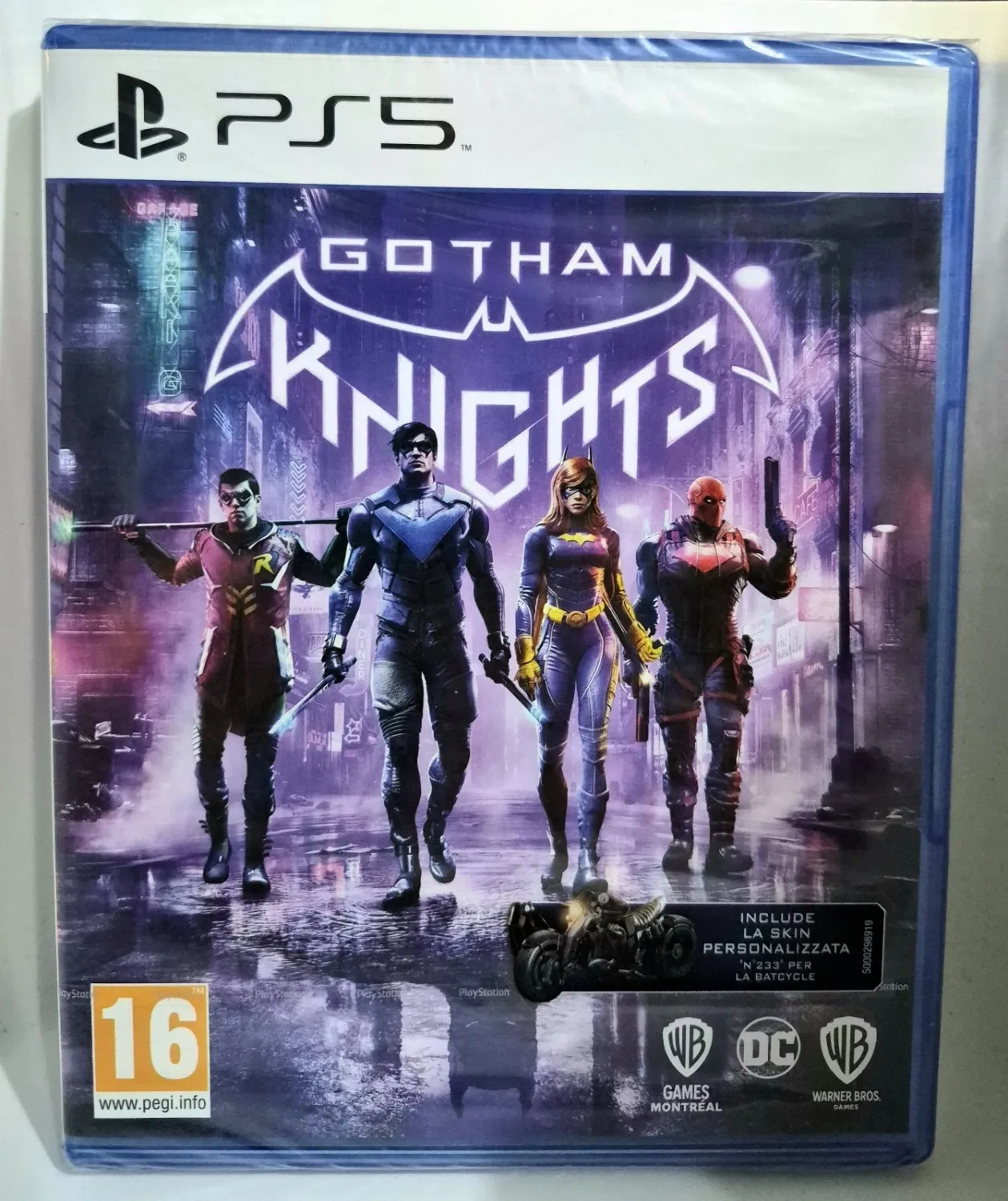 Gotham Knights PS5 PlayStation 5 Avventura GDR Open World Edizione Italiana
