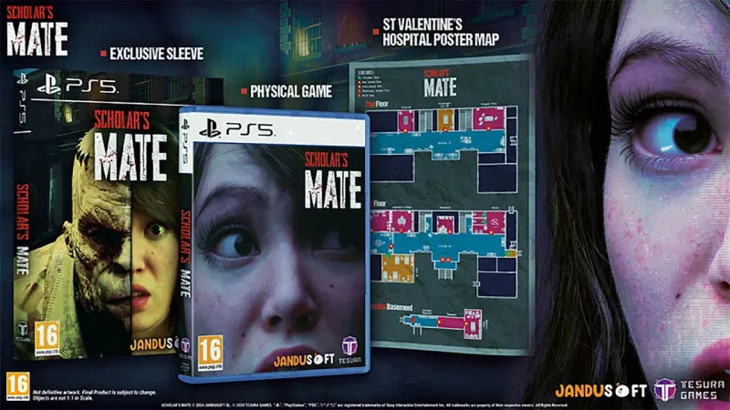 Scholar's Mate PS5 PlayStation 5 Horror Psicologico EU Gioco ENG