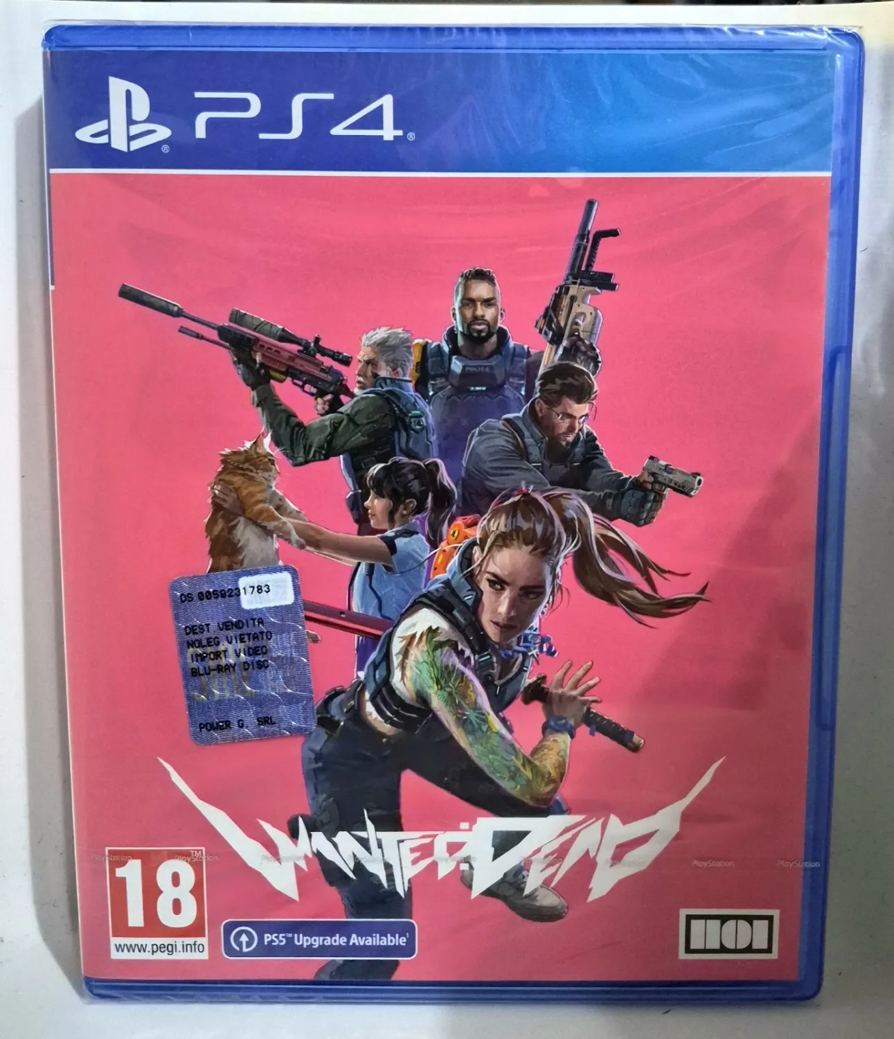 Wanted: Dead PS4 Upgrade PS5 Action Hack and Slash Dai Creatori Di Ninja Gaiden EU Con Italiano