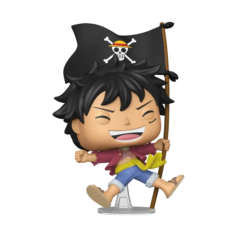 Funko Pop! Animation One Piece Monkey D. Luffy with Flag #2214 Special Edition