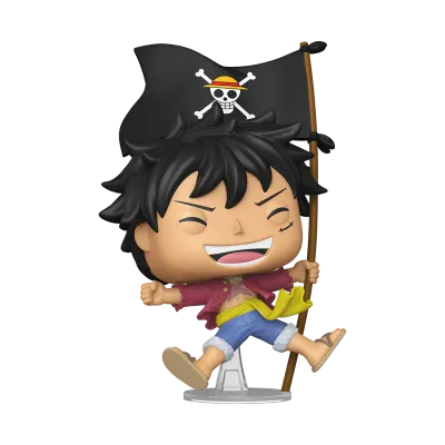 Funko Pop! Animation One Piece Monkey D. Luffy with Flag #2214 Special Edition