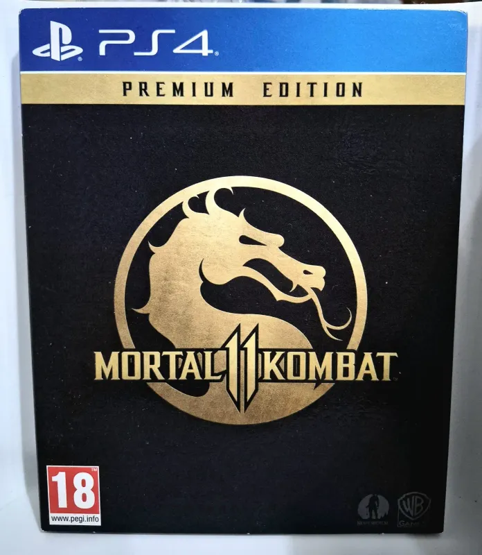 Mortal Kombat 11 Premium Edition Steelbook PS4 PlayStation 4 Edizione Italiana Usato Ottimo