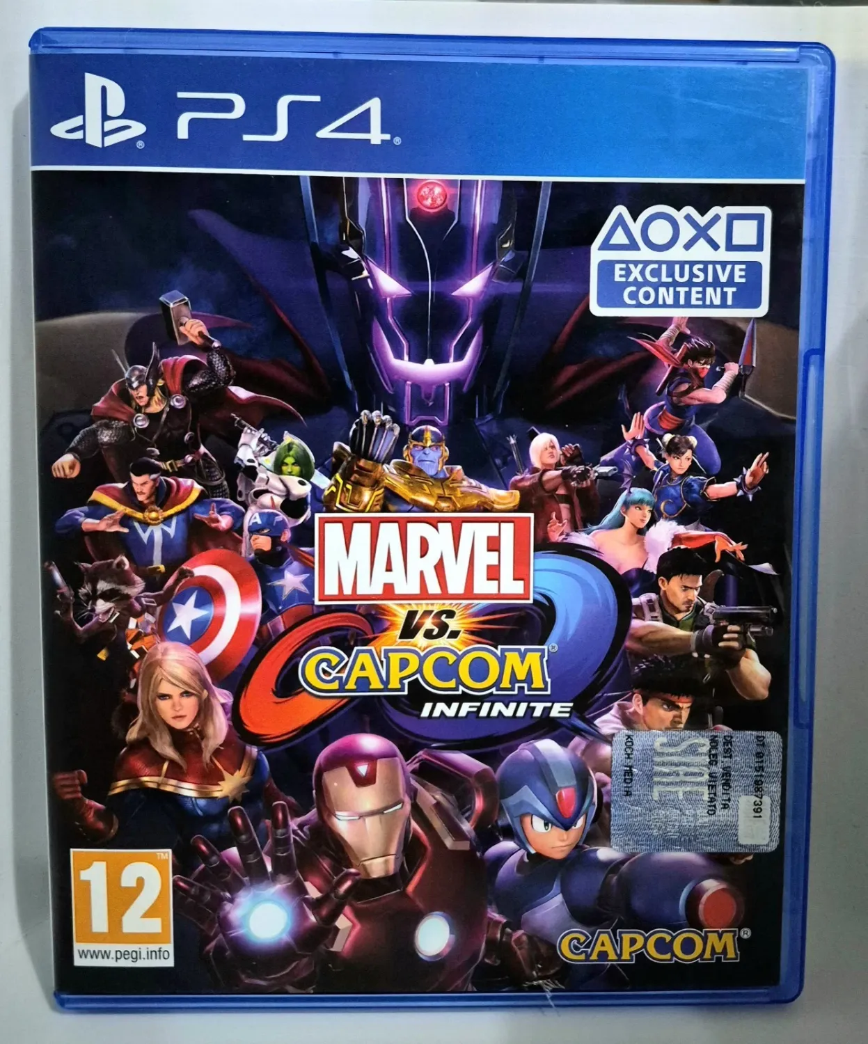Marvel Vs. Capcom Infinite - PS4 Playstation 4 Picchiaduro Edizione Italiana Usato Ottimo
