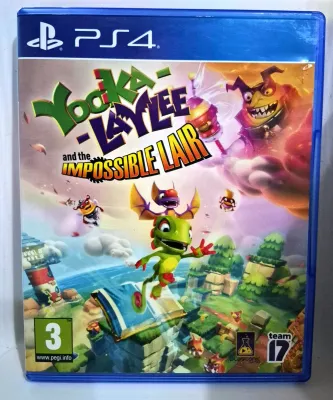 Yooka-Laylee And The Impossible Lair PS4 PlayStation 4 Platform Copertina Italiana Gioco ENG