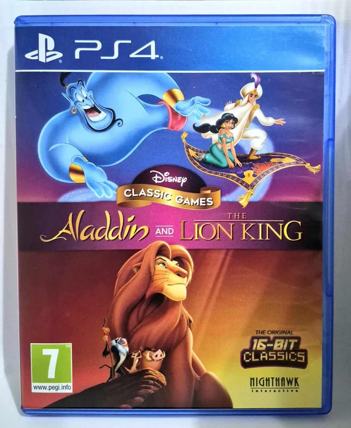 Disney Classic Games: Aladdin and The Lion King PS4 PlayStation 4 EU con Italiano
