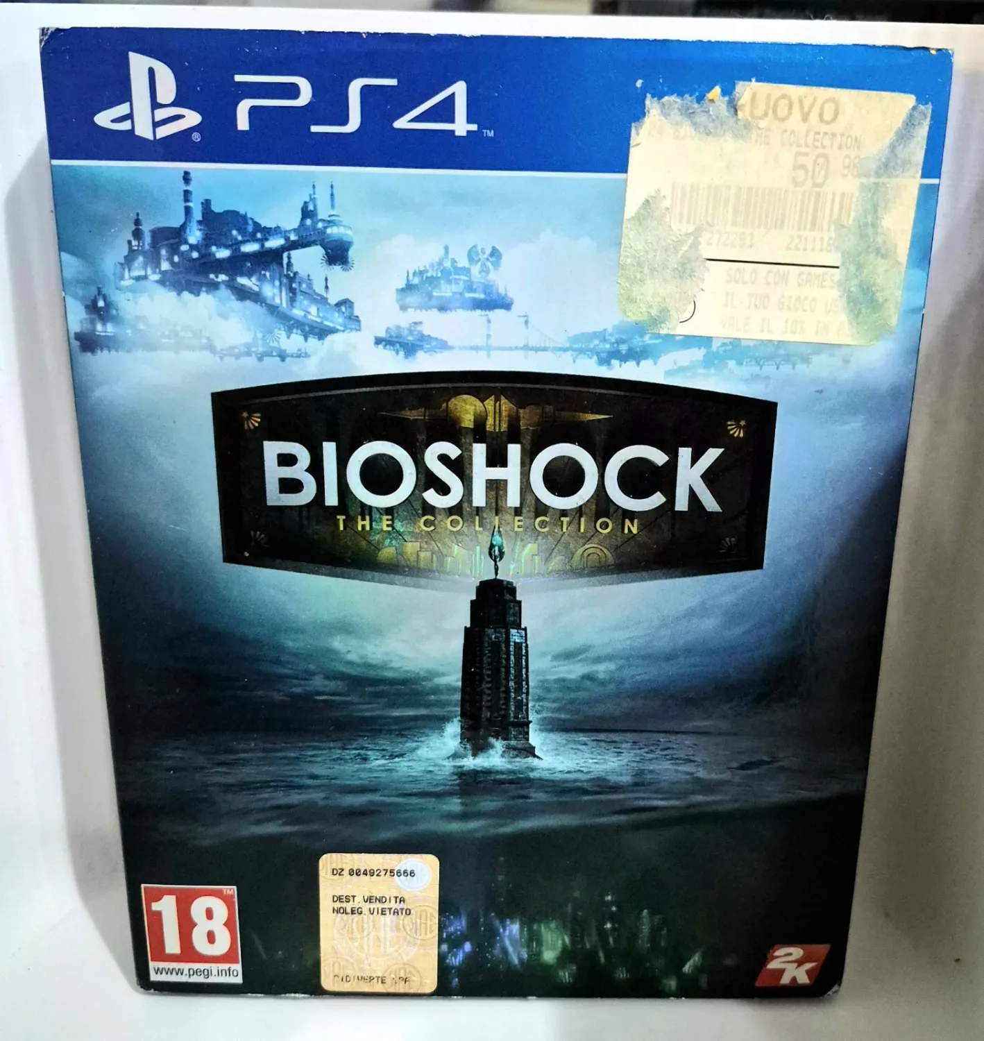 Bioshock The Collection - PS4 Playstation 4 Trilogia Edizione Italiana Usato Ottimo