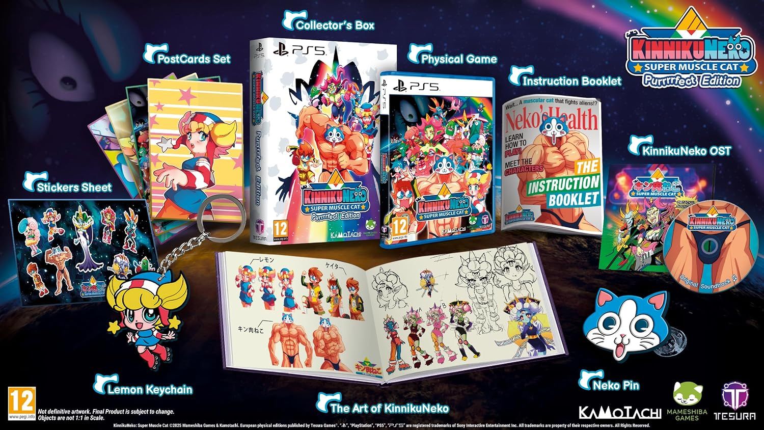 KinnikuNeko: Super Muscle Cat Purrrrfect Edition PS5 EU con Italiano