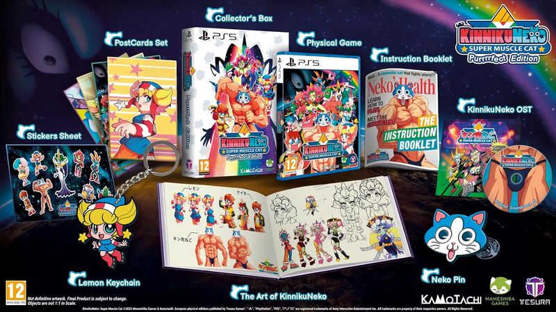KinnikuNeko: Super Muscle Cat Purrrrfect Edition PS5 EU con Italiano