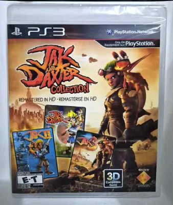 Jak and Daxter Collection PS3 PlayStation 3 Trilogia Edizione Americana