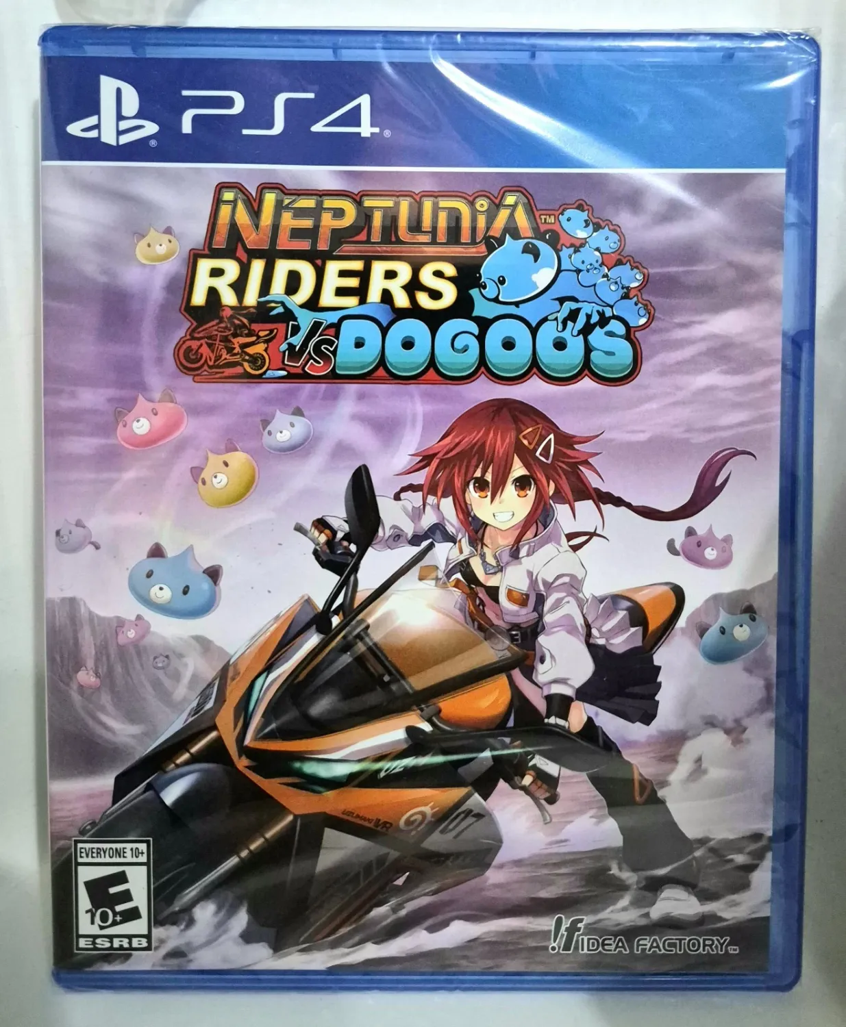 Neptunia Riders VS Dogoos PS4 PlayStation 4 Racing Arcade Edizione Americana