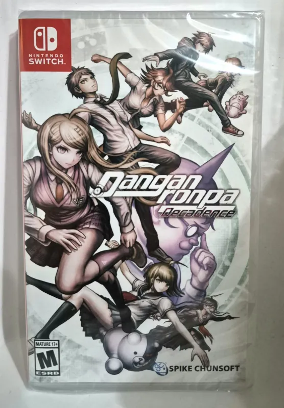 Danganronpa Decadence Nintendo Switch Raccolta 4 Giochi su Cartuccia