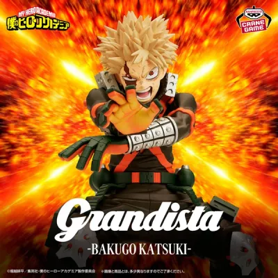 My Hero Academia Statua Katsuki Bakugo Figure Banpresto Grandista 22cm