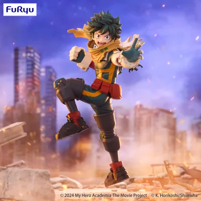 My Hero Academia You're Next Statua Deku Izuku Midoriya Trio-Try-iT FuRyu 21 cm