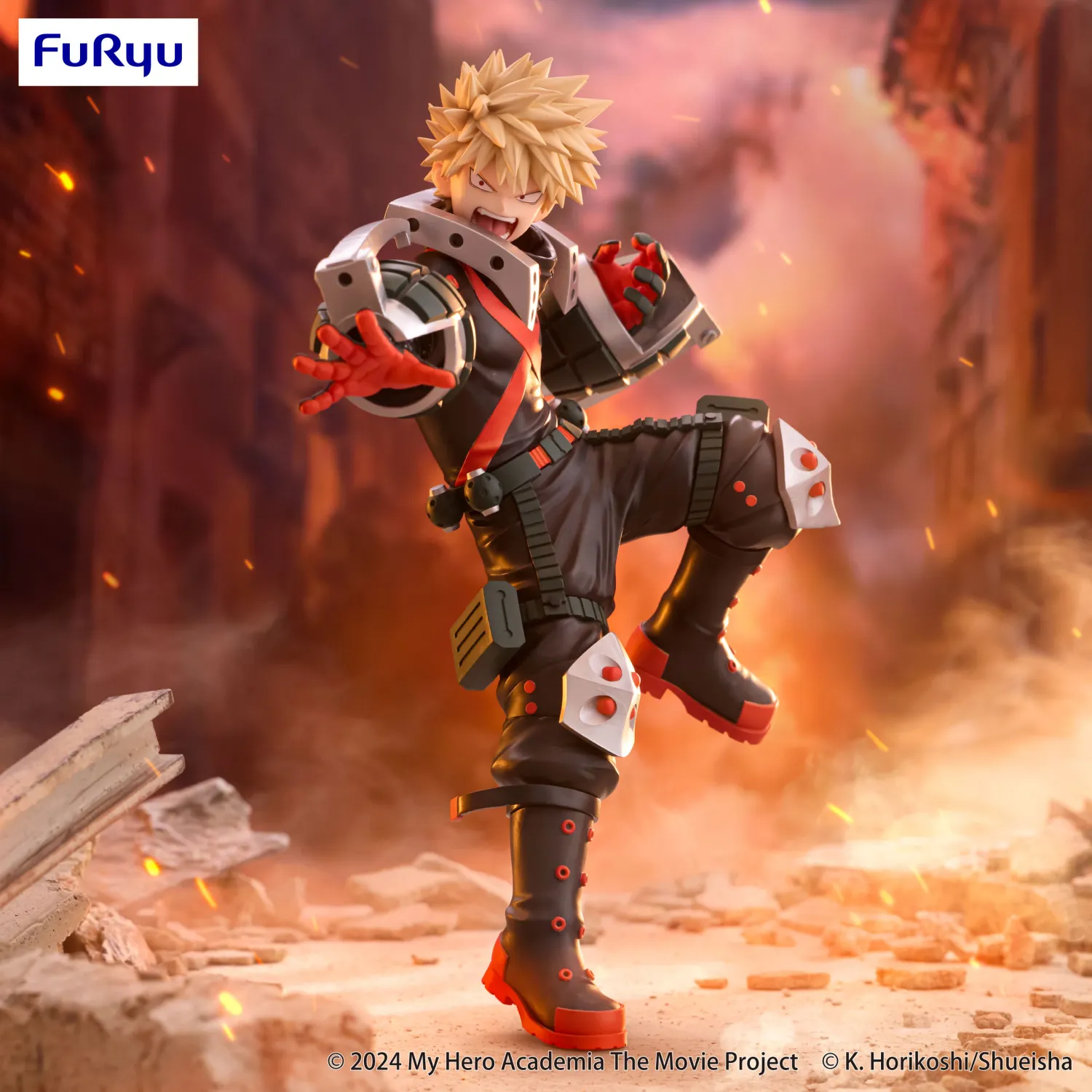 My Hero Academia You're Next Statua Katsuki Bakugo Trio-Try-iT FuRyu 21 cm