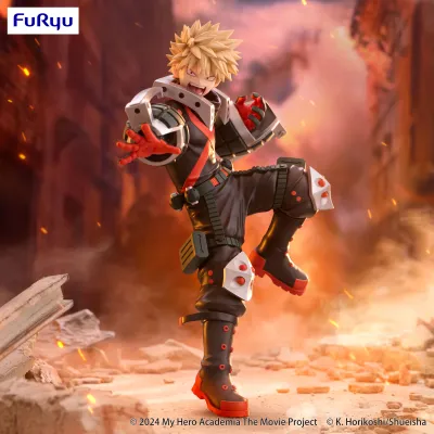 My Hero Academia You're Next Statua Katsuki Bakugo Trio-Try-iT FuRyu 21 cm