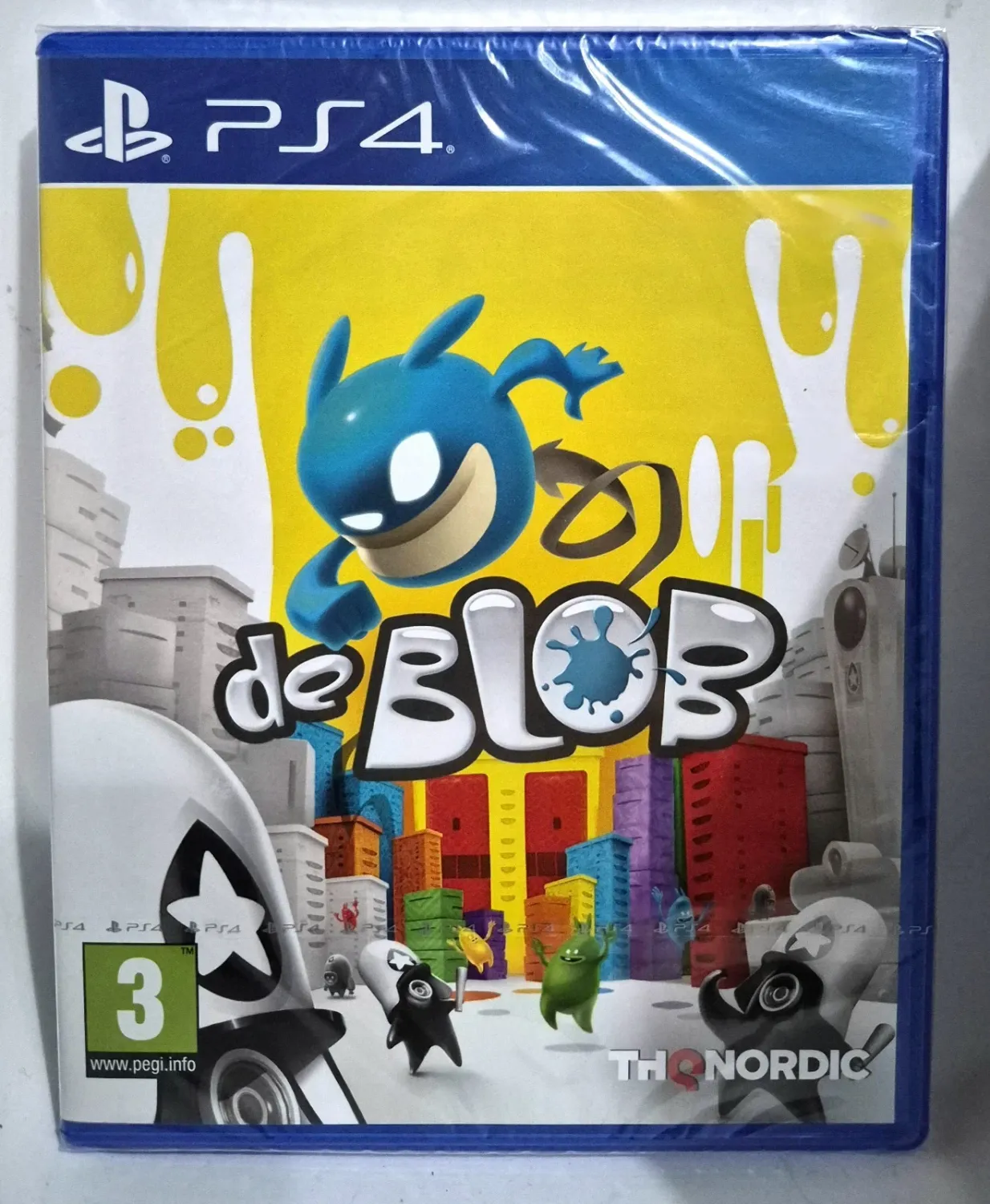 de Blob PS4 PlayStation 4 Avventura Platform Cover e Gioco EU con Italiano