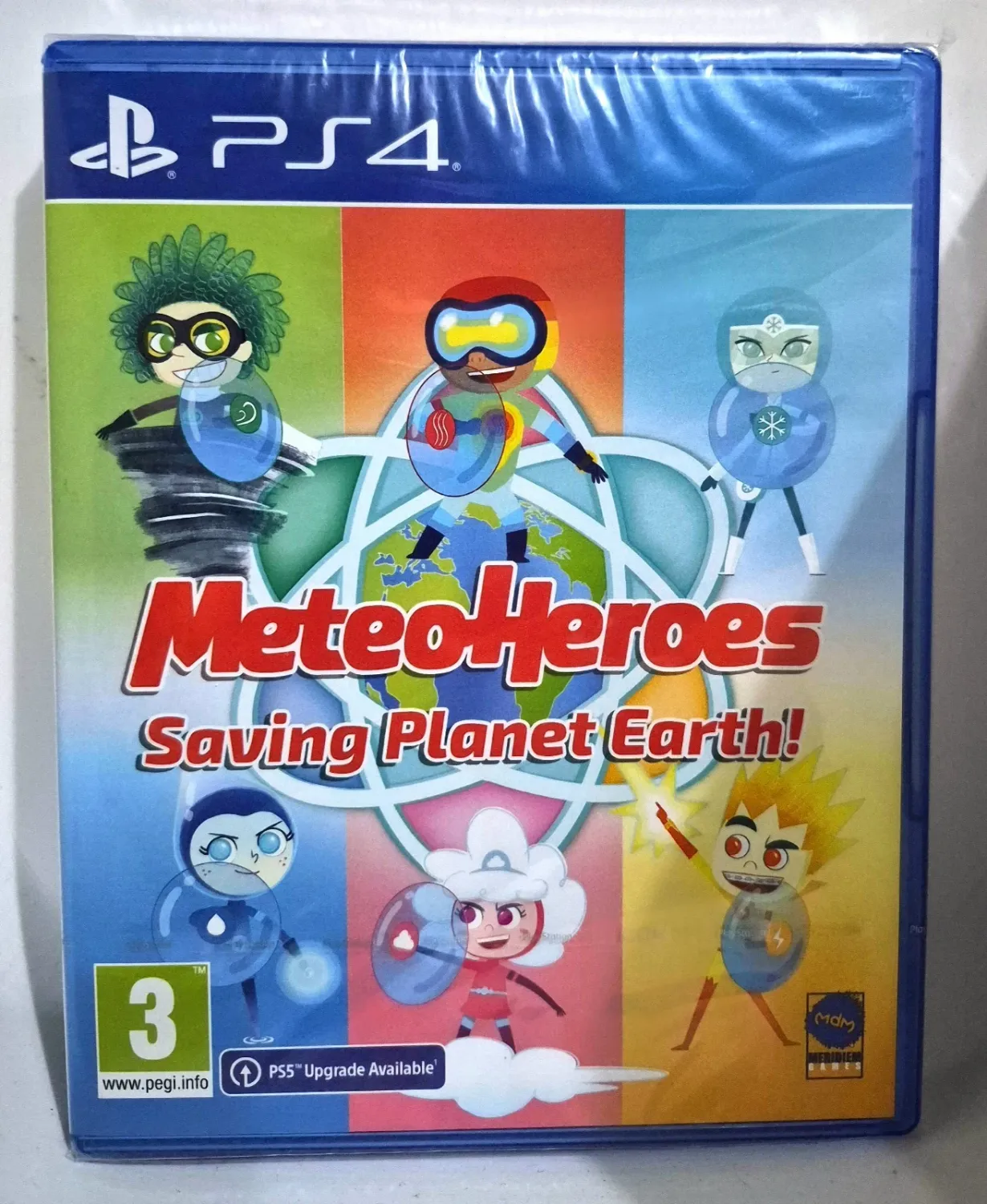Meteo Heroes Saving Planet Earth! PS4 Upgrade PS5 Platform EU con Italiano
