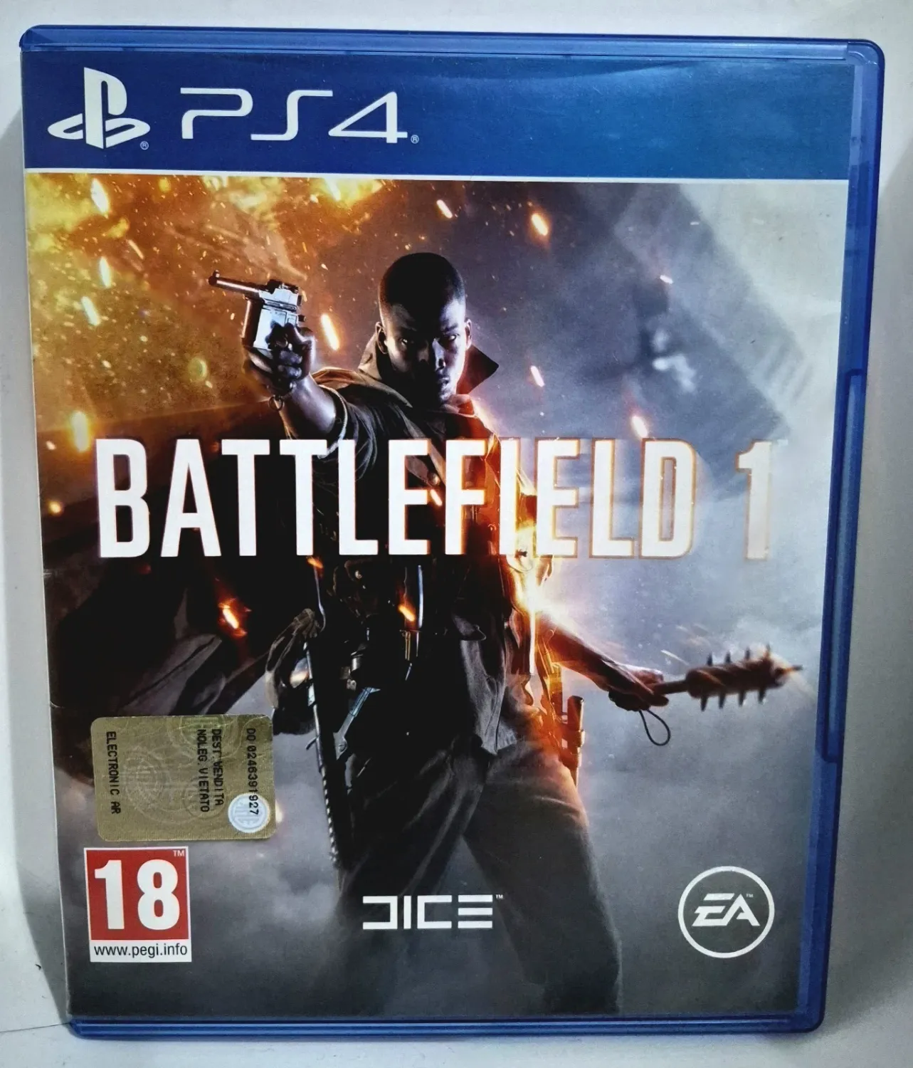 Battlefield 1 PS4 PlayStation 4 Sparatutto Guerra Edizione Italiana Usato Ottimo