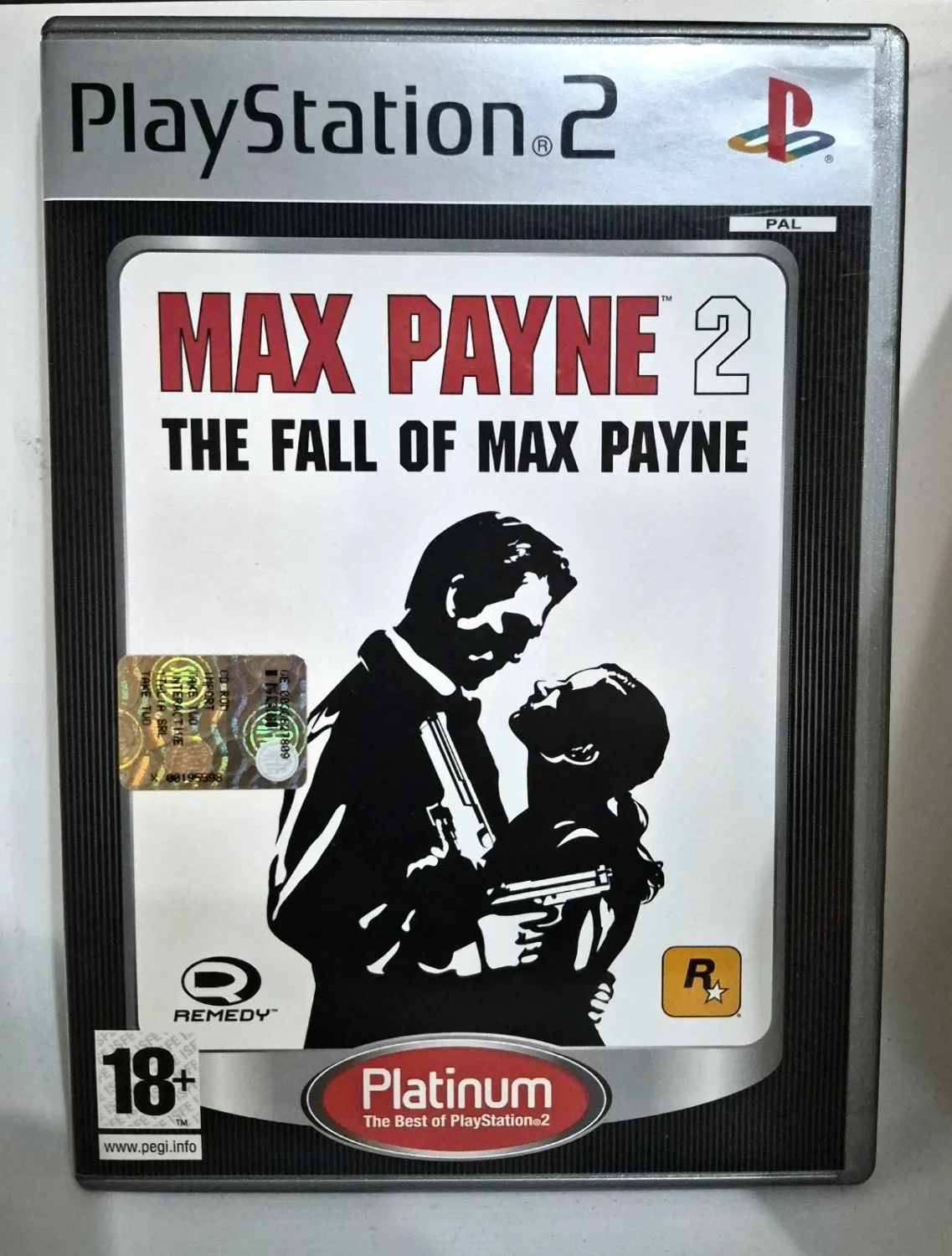 Max Payne 2: The Fall of Max Payne PS2 PlayStation 2 Platinum Edizione Italiana