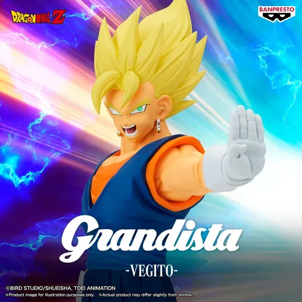 Dragon Ball Z Statua Vegito Figure Grandista Banpresto Bandai 31 cm
