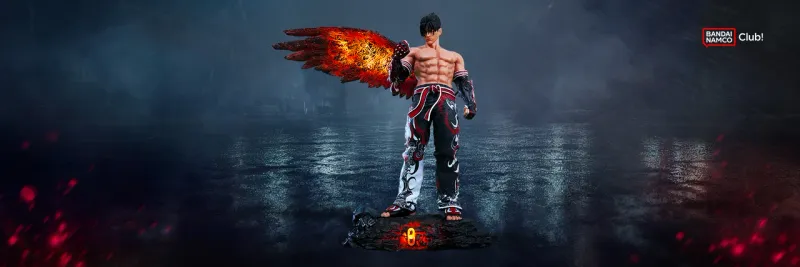 Tekken 8 Statua Jin Kazama Versione LED Figure 25 cm Bandai Namco