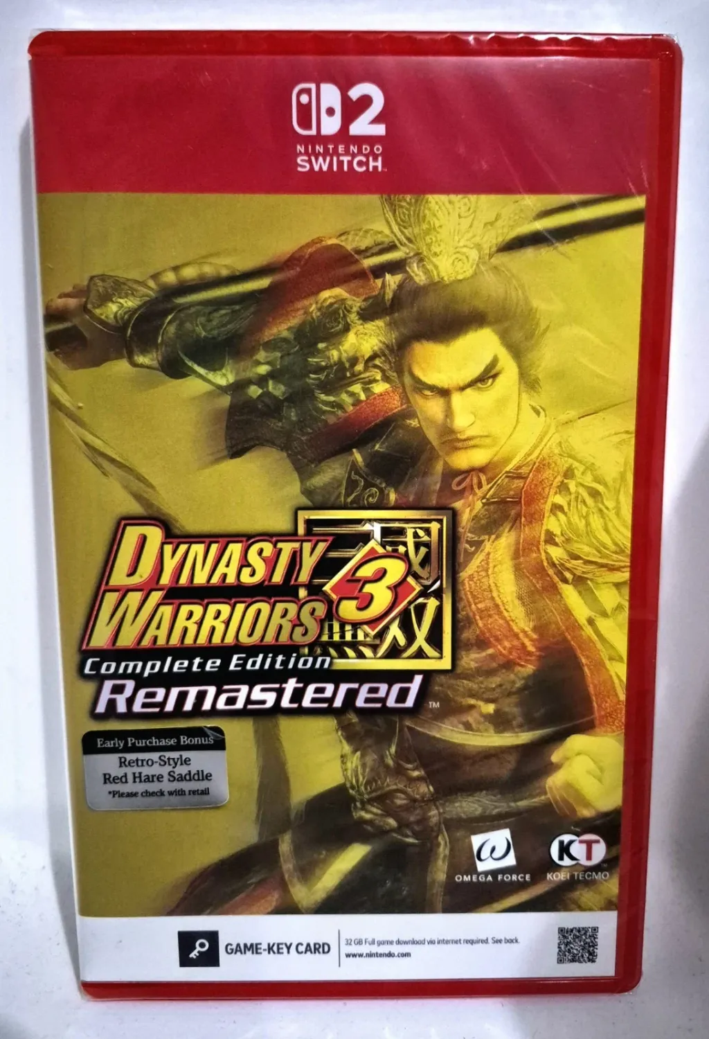 Dynasty Warriors 3 Complete Edition Remastered Nintendo Switch 2 Asia/ENG