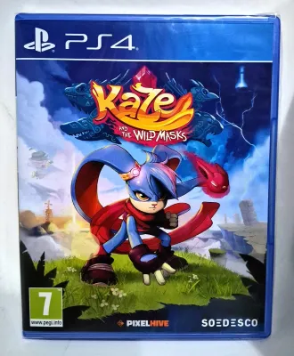 Kaze And The Wild Masks PS4 Playstation 4 Action Platform 2D EU Con Italiano